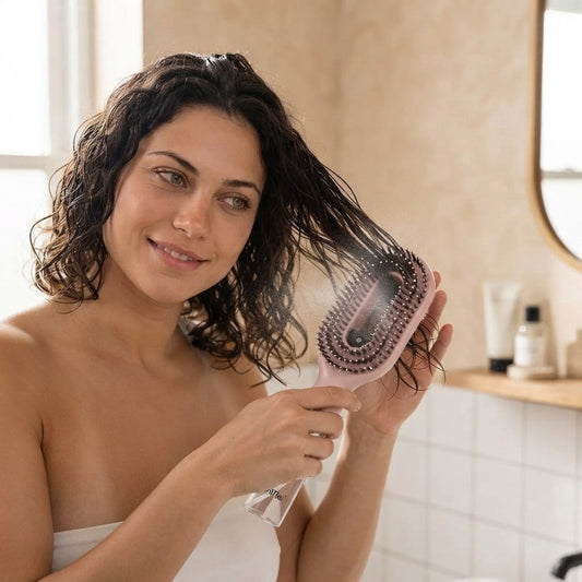 Sprayer Comb Detangling Scalp Massage Hairbrush